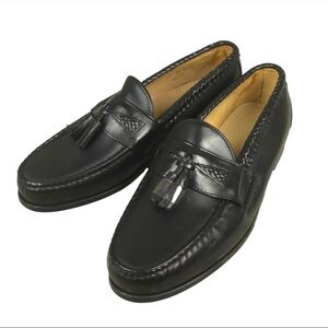Allen Edmonds Maxfield Black Leather Tassel Loafers Size 11 NEW Dress Shoes